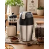 Brock CG 4050 SS Kaffeemühle mit Edelstahlklingen 150W, 70g Fassungsvermögen, Pulsfunktion