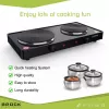 Brock EP 200 BK Wasserkocher - 1,7 L, 2200 W, Doppelwandig mit Cool-Touch-Funktion, Schwarz