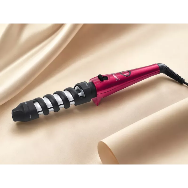 Brock HC 6201 PK Lockenstab 40W Haarstyler, Rosa