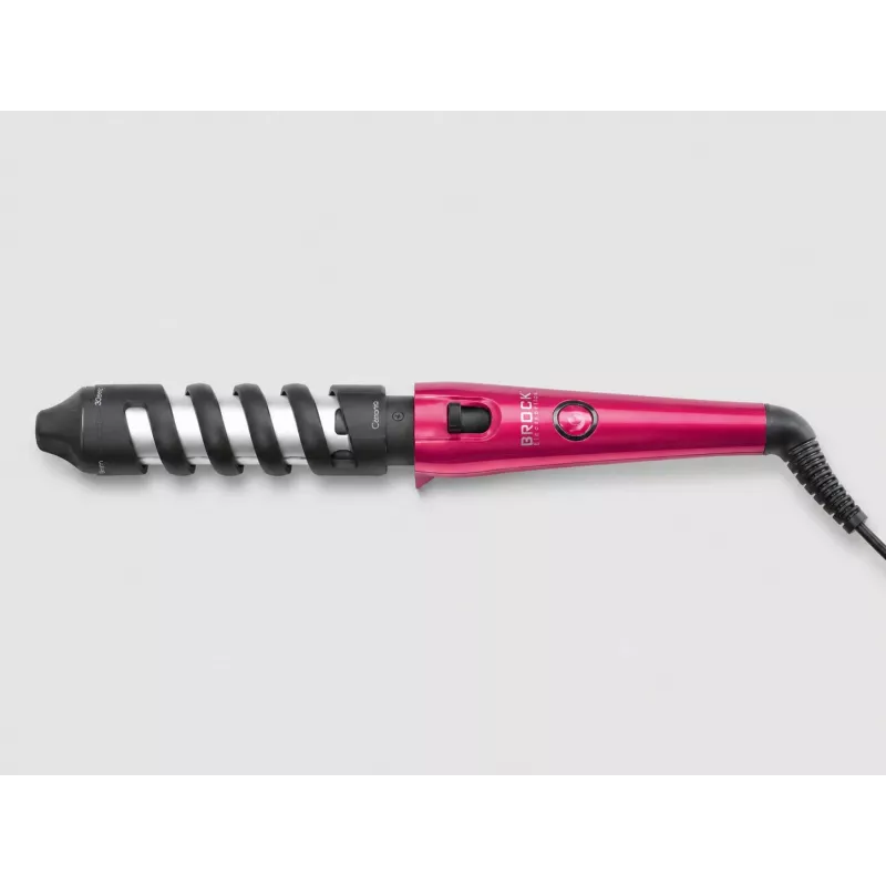 Brock HC 6201 PK Lockenstab 40W Haarstyler, Rosa