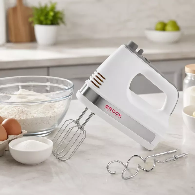 Brock HM 5003 WH Handmixer 300W, Weiß