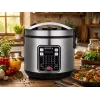 Brock MC 3203 Multikocher 5L 900W Schwarz/Edelstahl