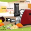Brock MG 1601 RD Fleischwolf 1400W, Rot/Stahl