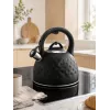 Brock MWK 002 BK La Cuisinette Wasserkocher 2,7L Schwarz/Edelstahl