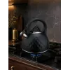 Brock MWK 002 BK La Cuisinette Wasserkocher 2,7L Schwarz/Edelstahl