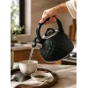 Brock MWK 002 BK La Cuisinette Wasserkocher 2,7L Schwarz/Edelstahl