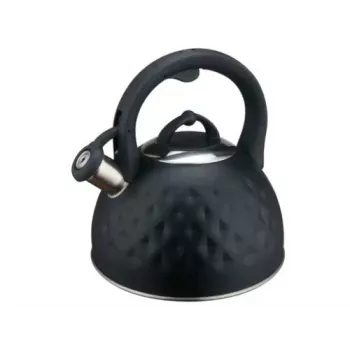 Brock MWK 002 BK La Cuisinette Wasserkocher 2,7L Schwarz/Edelstahl