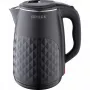 Brock WK 0618 BK Elektrischer Wasserkocher mit Doppelwand 1,8L 1500W, Schwarz