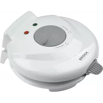 Brock WM 3001 Halbautomatische Toplader-Zwei-Wannen-Waschmaschine 3 kg Waschen 1 kg Schleudern Weiß