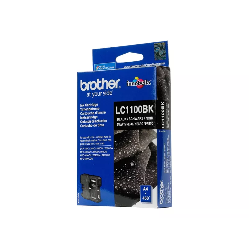 Brother LC1100BK Original Schwarz Tintenpatrone (300 Seiten)