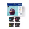 Brother LC123 (LC123VALBPDR) Tintenpatronen-Multipack, C/M/Y/BK