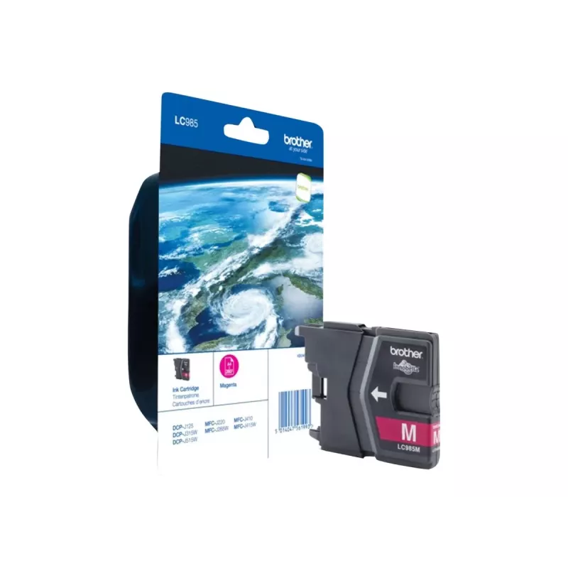 Brother LC985MBP Original Magenta Druckerpatrone (Blisterverpackung)