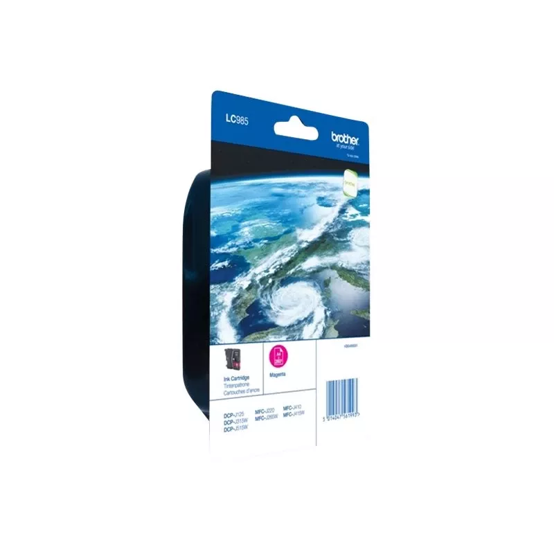 Brother LC985MBP Original Magenta Druckerpatrone (Blisterverpackung)