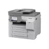 Brother MFC-J5117DW A3 Farb-Tintenstrahl-Multifunktionsdrucker mit Drucken, Kopieren, Scannen, Faxen, Duplex, Wi-Fi, Ethernet, USB, 250-Blatt-Papierfach, 50-Blatt-ADF, Touchscreen, Weiß