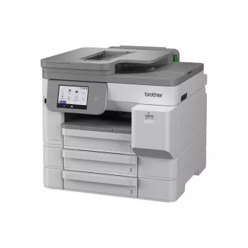 Brother MFC-J5117DW A3 Farb-Tintenstrahl-Multifunktionsdrucker mit Drucken, Kopieren, Scannen, Faxen, Duplex, Wi-Fi, Ethernet, USB, 250-Blatt-Papierfach, 50-Blatt-ADF, Touchscreen, Weiß