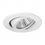 Brumberg 12353073 DAMITA Runder LED-Deckenspot 6W 3000K Weiß IP65 Schwenkbar