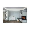 Brumberg 15891260 AB Profil-Set QUALITYFLEX Aluminium - 2m Aufbauprofil für LED-Streifen mit Opal-Diffusor