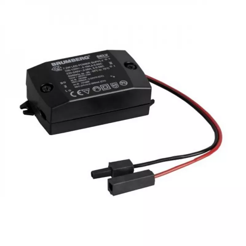 Brumberg 17662000 LED Konstantstromtreiber 7,2W 350mA 230V Schwarz