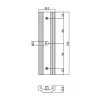 BRUMBERG 87116070 Mechanischer Verbinder für ONETRACK DALI 3-Phasen-Schiene, außen, weiß