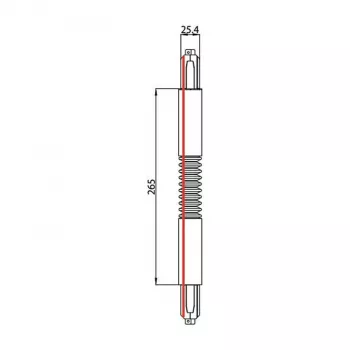 Brumberg 87131080 Flexibler 3-Phasen-Schienenverbinder, Schwarz