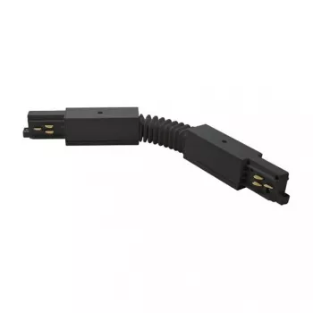 Brumberg 87131080 Flexibler 3-Phasen-Schienenverbinder, Schwarz