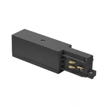 Brumberg 87166080 DALI-Einspeisung für ONETRAC 3-Phasen-Schiene, rechtsseitiger Schutzleiter, schwarz
