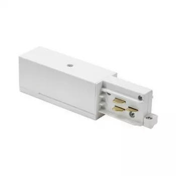 BRUMBERG ONETRACK 3-Phase DALI Switchable End Feed, Weiß