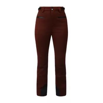 Brunotti Coldlake Damen Softshell Skihose – Dunkelrot (Bordeaux) Größe S – 8000mm wasserdicht, 4-Wege-Stretch