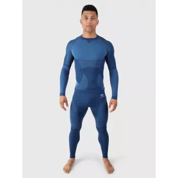 Brunotti Grenoble Herren Thermohose XXL Dunkelblau – Isolierende, schnell trocknende Baselayer