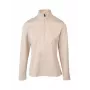 Brunotti Heronne Damen Fleece Pullover XS Canvas - Half-Zip Stehkragen