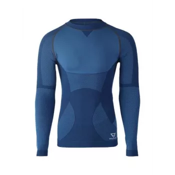 Brunotti Silvretta Herren-Thermoshirt (S, Dunkelblau) - Schnelltrocknende Baselayer