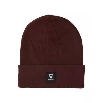 Brunotti Tignes 2.0 Unisex Beanie Mütze - Dunkelrot - One Size