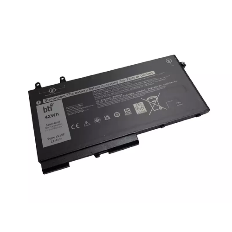 BTI 3-Zellen-Akku für Dell Latitude 5400 - 42Wh, 11,4V, Li-Ion, OEM 1V1XF XV8CJ 27W58 7VTMN