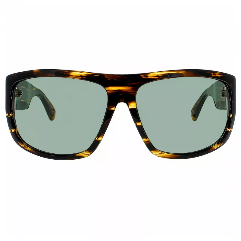 BUGATTI Man 43C-DT Sonnenbrille Pilot/Rechteck Metall/Acetat 66/15/123 mm UV400