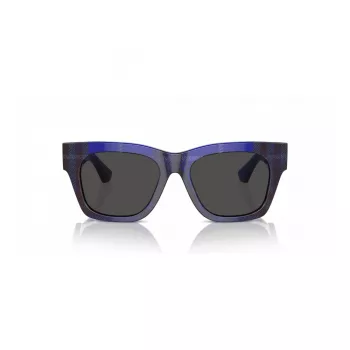 Burberry BE4424 Damen-Sonnenbrille Dark Havana Gestell Dunkelgraue Gläser 52/18/140 mm