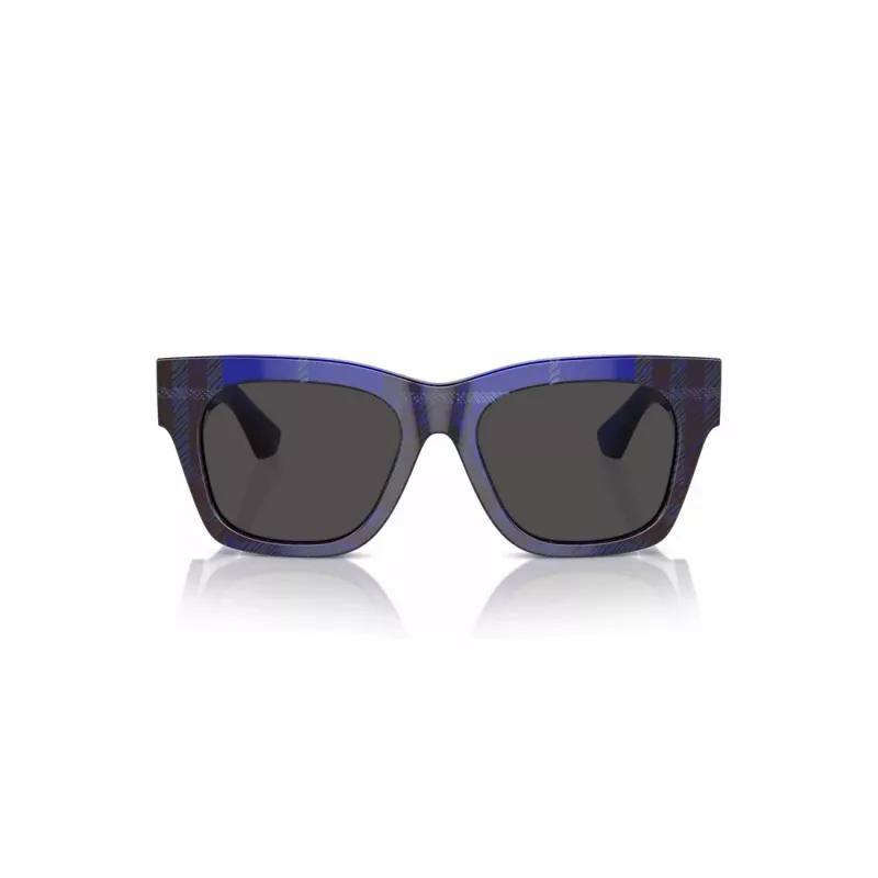 Burberry BE4424 Damen-Sonnenbrille Dark Havana Gestell Dunkelgraue Gläser 52/18/140 mm