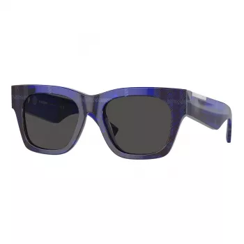 Burberry BE4424 Damen-Sonnenbrille Dark Havana Gestell Dunkelgraue Gläser 52/18/140 mm