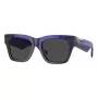 Burberry BE4424 Damen-Sonnenbrille Dark Havana Gestell Dunkelgraue Gläser 52/18/140 mm