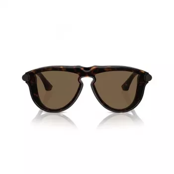 Burberry BE4427-300273 Herren-Sonnenbrille Dark Havana Braun Quadratisch Acetat 56-18-145