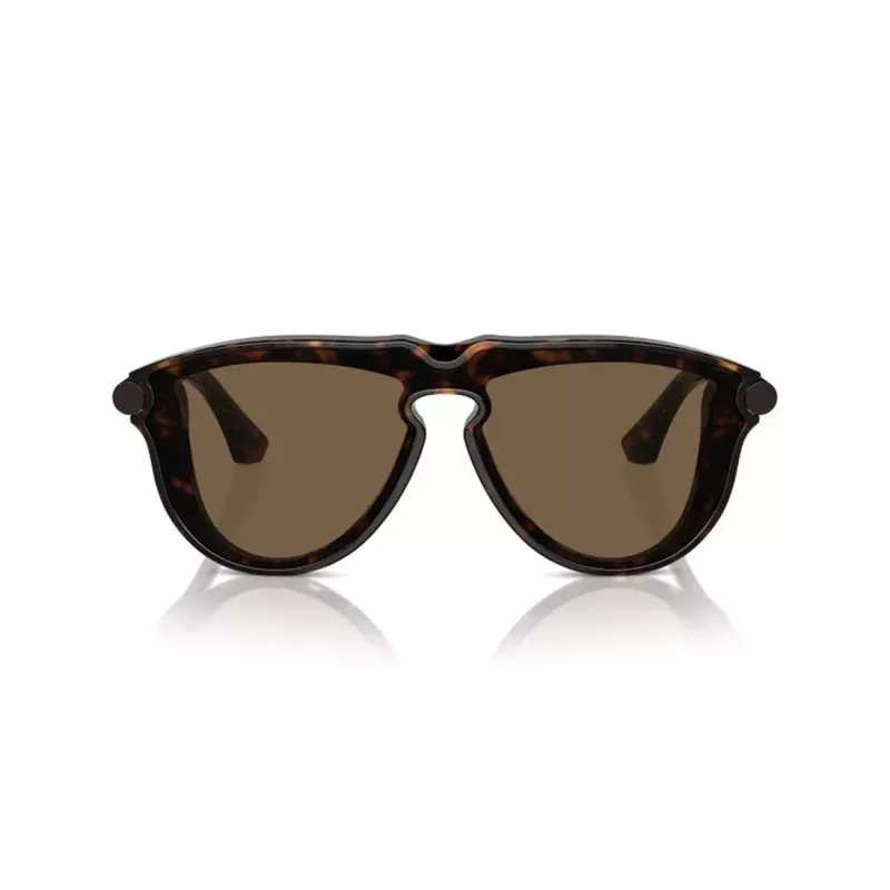 Burberry BE4427-300273 Herren-Sonnenbrille Dark Havana Braun Quadratisch Acetat 56-18-145