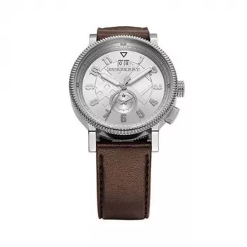 Burberry BU7681 Herren Swiss-Quarz-Chronograph Uhr 42mm Edelstahl
