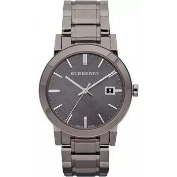Burberry BU9007 Damen Swiss Quarz Uhr 38 mm Edelstahl Zweifarbig