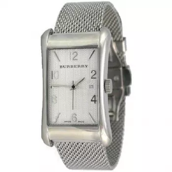 Burberry Herrenuhr BU3004 33mm Swiss Quarz Edelstahl