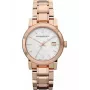 Burberry Damenuhr BU9104 26mm Swiss Quarz Edelstahl Silber