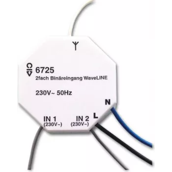 Busch-Jaeger 6725 2-Kanal Schalt-/Dimmaktor, Unterputz, 230V, free@home