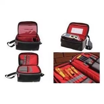 C.K Tools Magma Werkzeugtasche für Messgeräte & Zubehör, Polyester, 27 Fächer & Halterungen (MA2638)