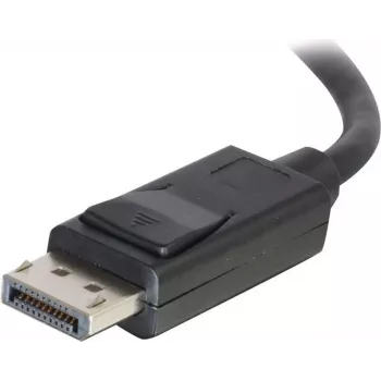 C2G 5,0m DisplayPort-Kabel mit Verriegelung, Stecker-Stecker, Schwarz 84403