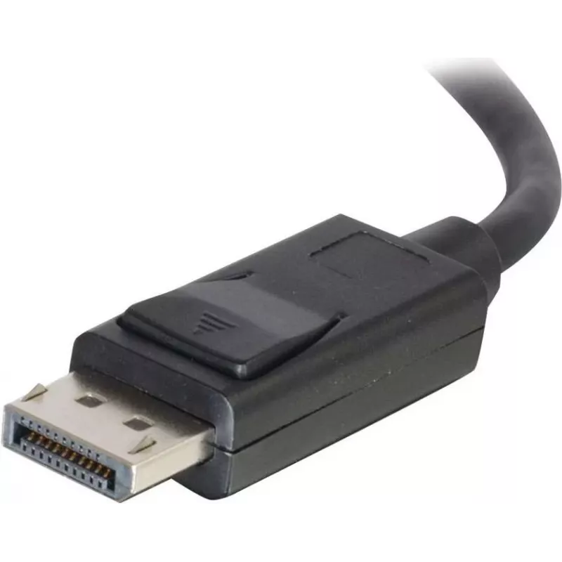 C2G 5,0m DisplayPort-Kabel mit Verriegelung, Stecker-Stecker, Schwarz 84403