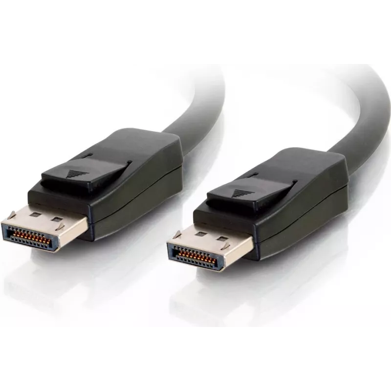 C2G 5,0m DisplayPort-Kabel mit Verriegelung, Stecker-Stecker, Schwarz 84403