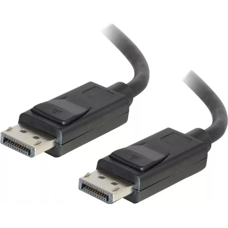 C2G 5,0m DisplayPort-Kabel mit Verriegelung, Stecker-Stecker, Schwarz 84403